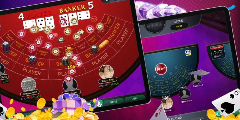 Tỷ lệ thưởng Baccarat cụ thể