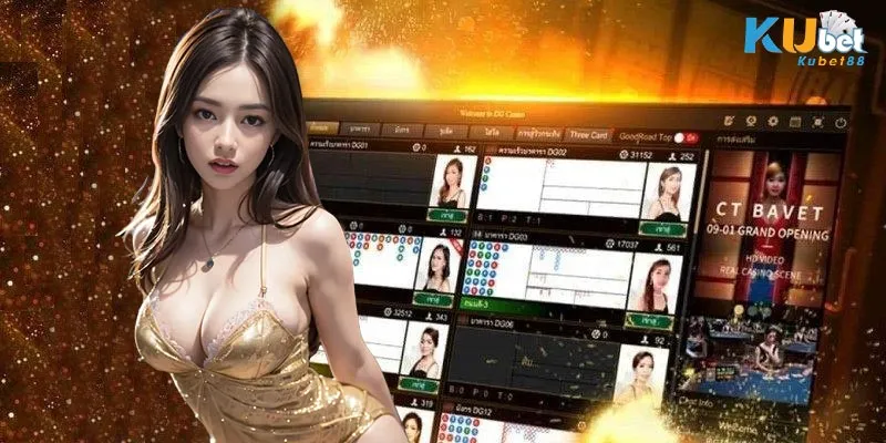 Cách tham gia trải nghiệm Casino KUBET88