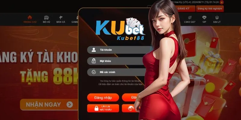 Hướng dẫn đăng nhập tài khoản Kubet88 đơn giản chỉ với 3 bước