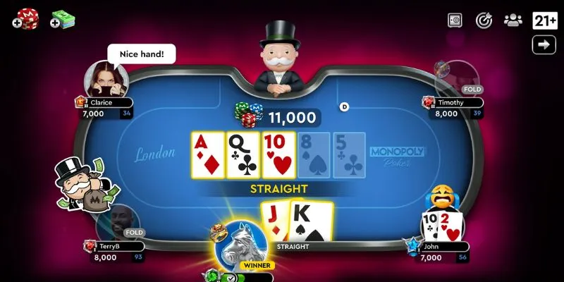 Thuật ngữ hành động ở mỗi vòng Poker